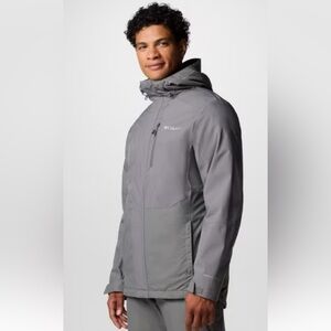Columbia Silver Hooded Jacket
